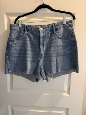 Nine West Light Blue Denim Cutoff Shorts